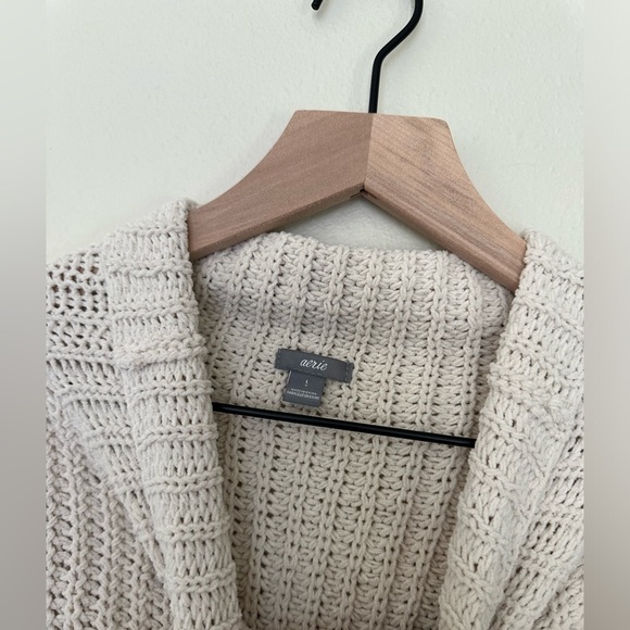 AERIE Chunky Knit Oversized Cowl Neck Sweater - Picture 6 of 9